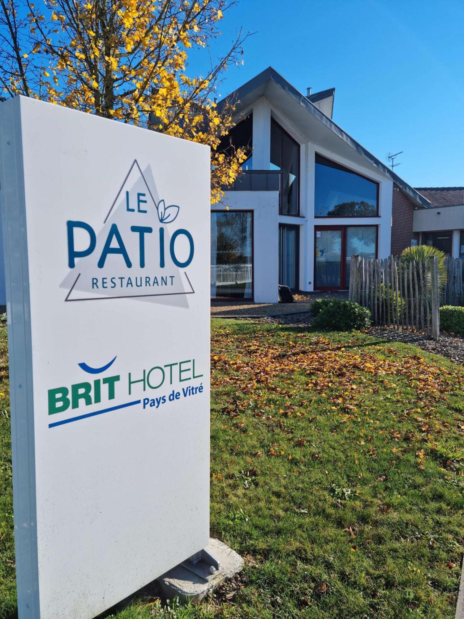 Brit Hotel Au Pays De Vitre Étrelles Exterior foto